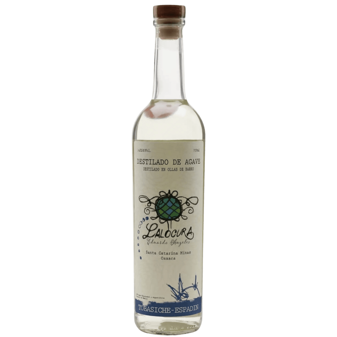 Lalocura Tobasiche Espadin Eduardo Angeles Clay Pot Distilled Agave Spirit 500ml - Liquor On Broadway