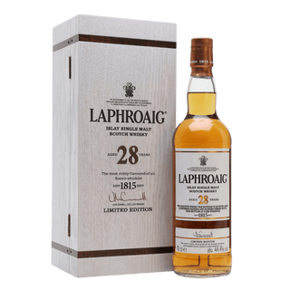 Laphroaig 28 Year Old Islay Single Malt Scotch Whisky Limited Edition 750ml - Liquor On Broadway