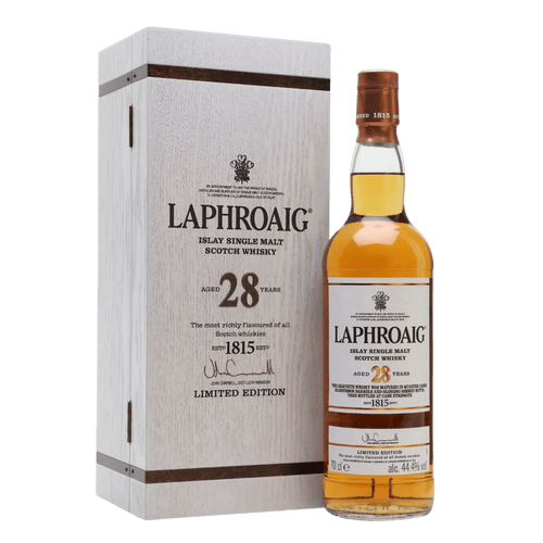 Laphroaig 28 Year Old Islay Single Malt Scotch Whisky Limited Edition 750ml - Liquor On Broadway