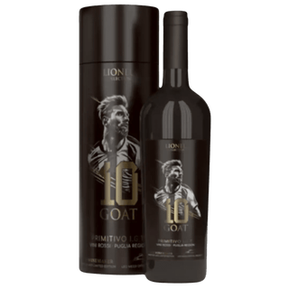 Lionel Messi GOAT 10 Primitivo I.G.P. Puglia Red Wine 750ml - Liquor On Broadway