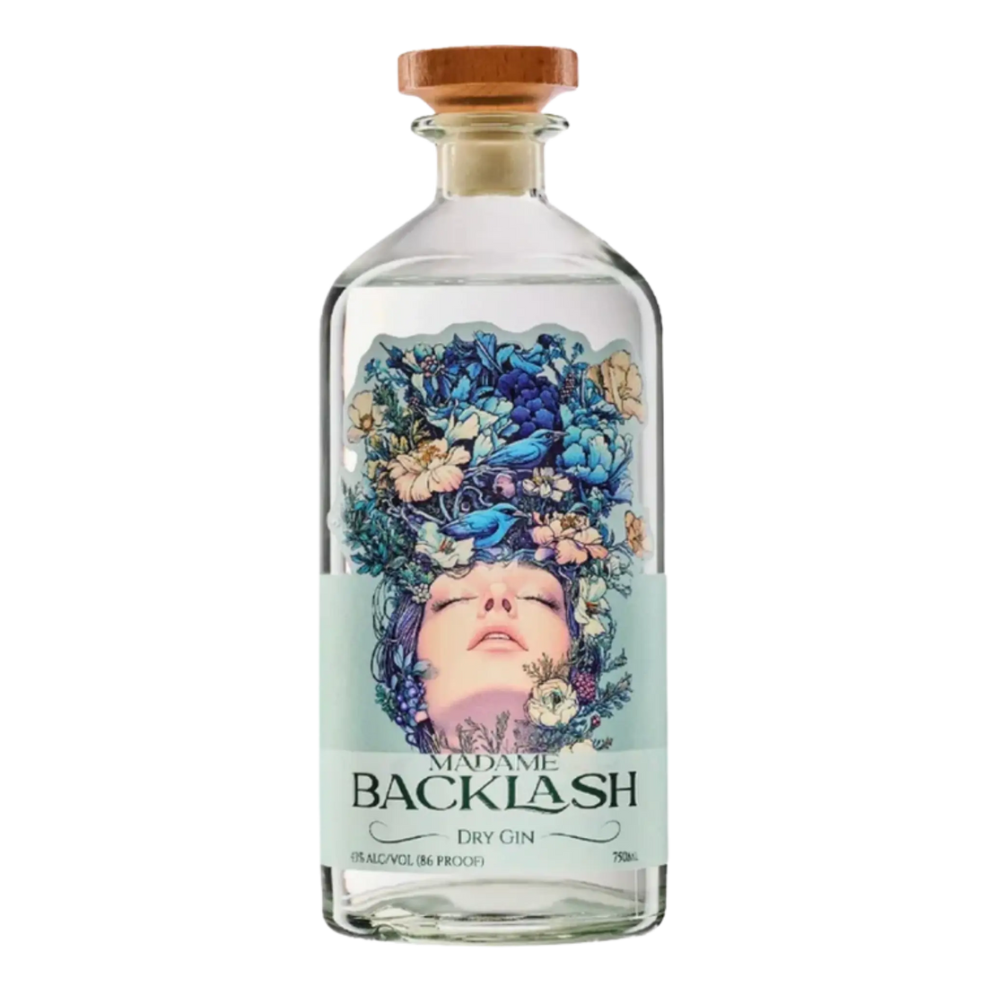 Madame Backlash Dry Gin 750ml - Liquor On Broadway