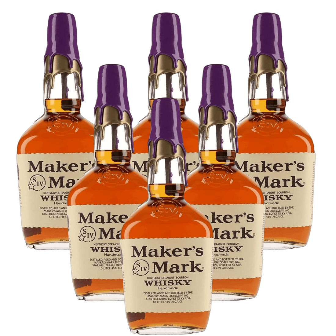 Maker’s Mark Double Dip Los Angeles Lakers Edition Kentucky Straight Bourbon Whisky 750ml - Liquor On Broadway