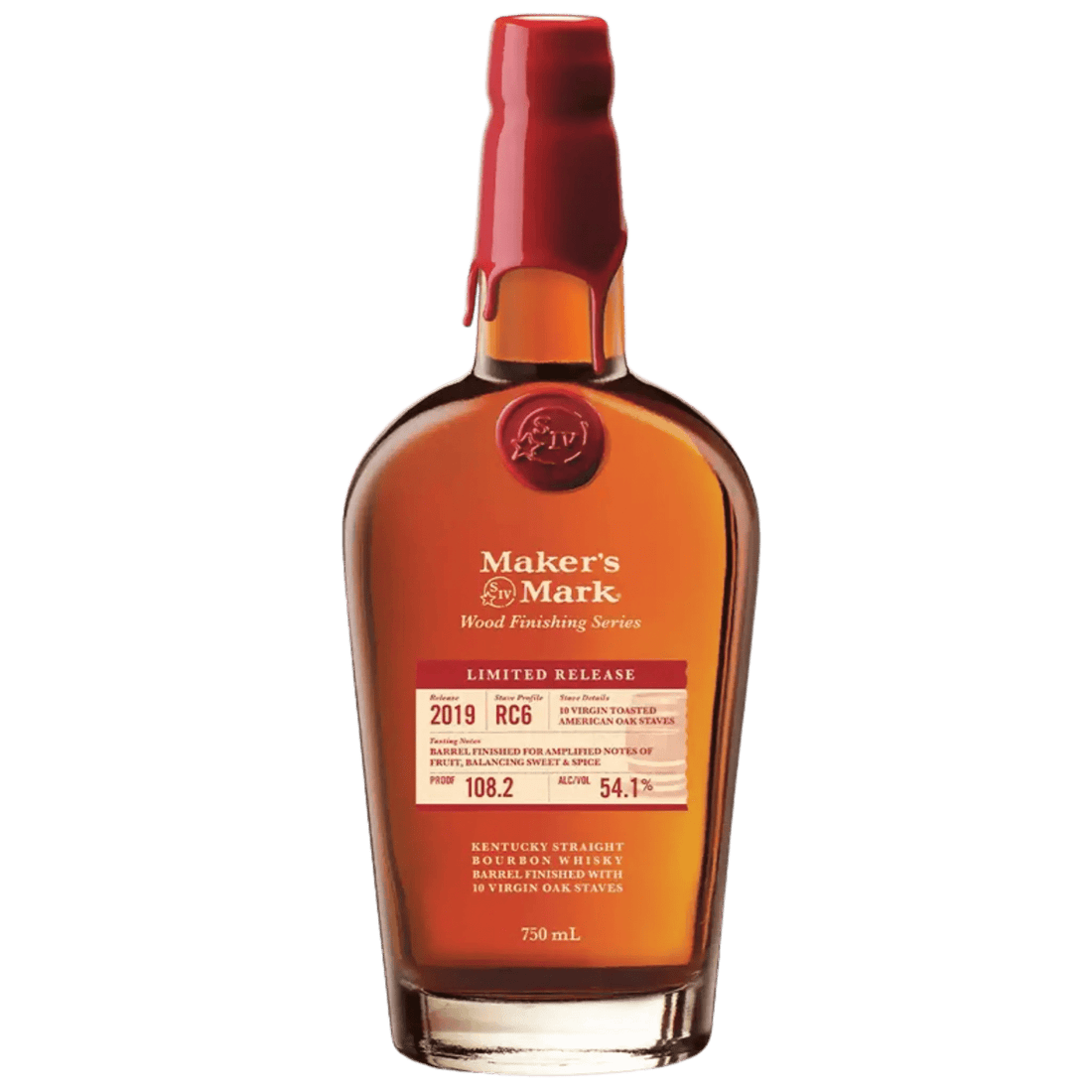 Maker's Mark Wood Finishing Series 2019 Limited Release RC6 Kentucky Straight Bourbon 750ml - Liquor On Broadway