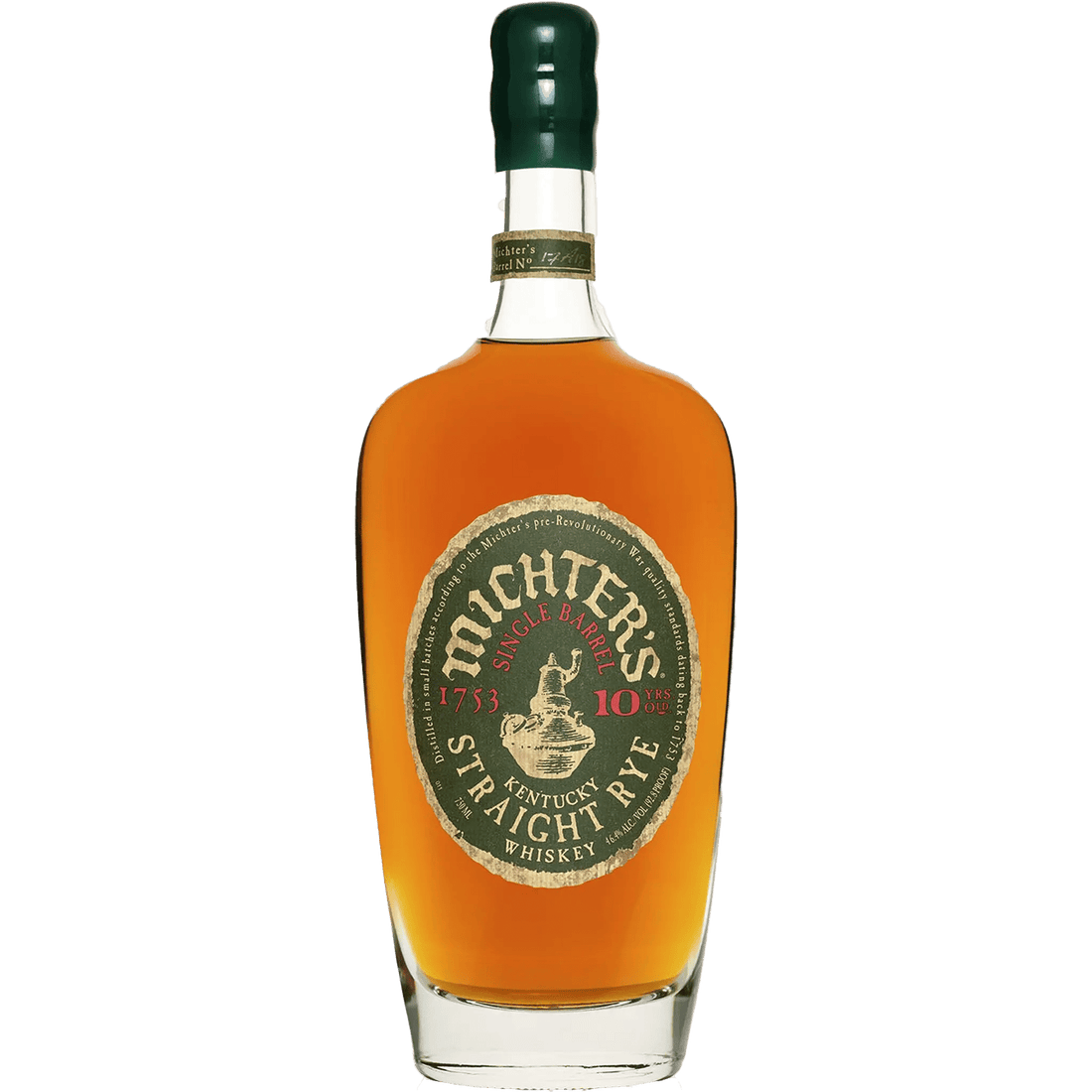 Michter’s 10 Year Single Barrel Straight Rye Whiskey 750ml - Liquor On Broadway