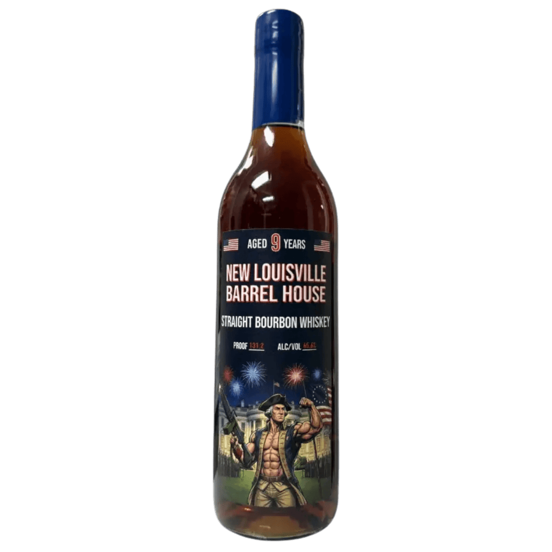 New Louisville Barrel House 9 Year Bourbon 250th Red White & Boom Barrel C384 750ml - Liquor On Broadway