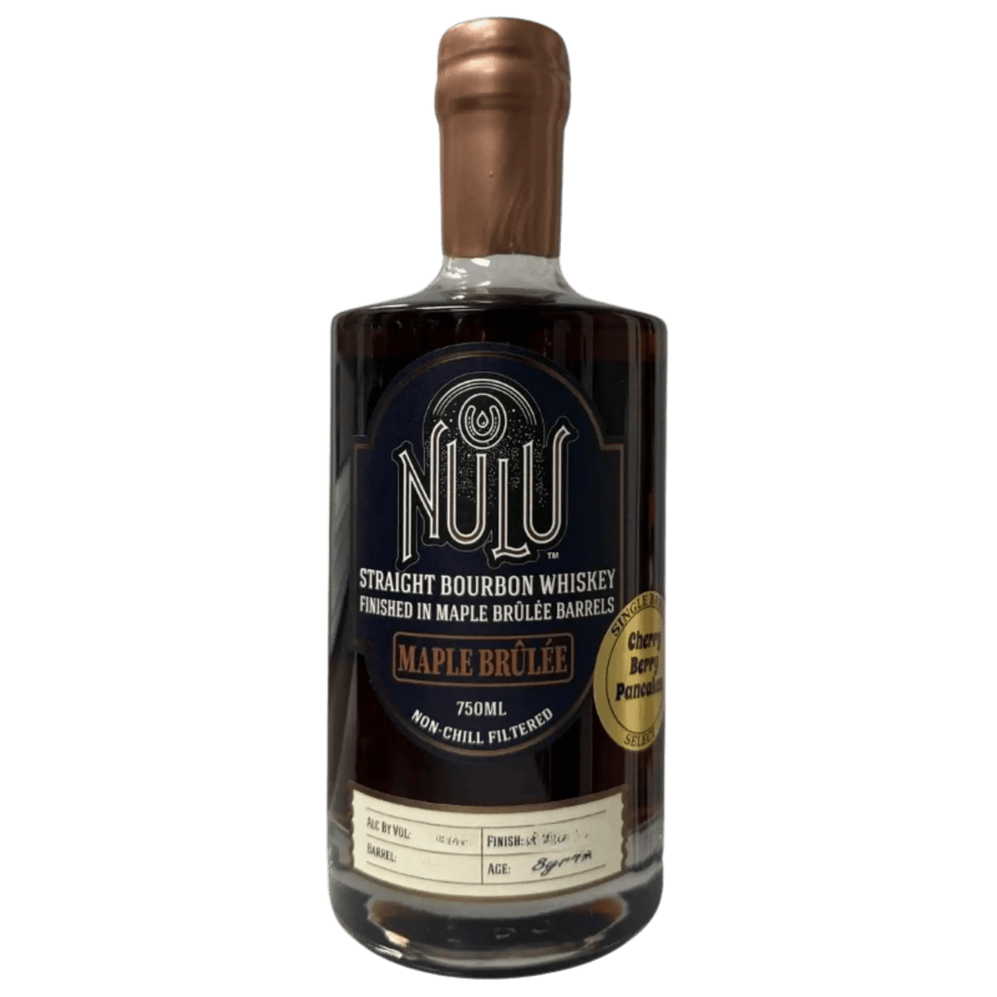 Nulu Single Barrel Kentucky Straight Bourbon Whiskey Maple Brulee Barrel Finish 8 Year 750ml - Liquor On Broadway