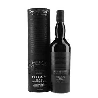 Oban Bay Reserve The Night's Watch Game of Thrones Limited Edition Highland Single Malt Scotch Whisky 750ml - Liquor On Broadway