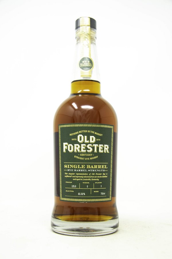 Old Forester Single Barrel Kentucky Straight Rye Whiskey