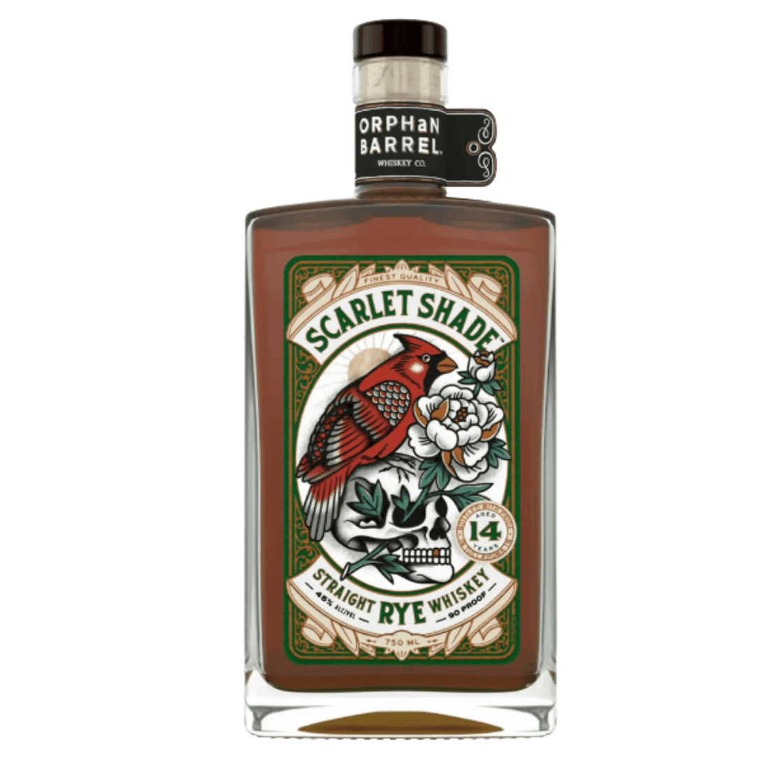 Orphan Barrel Scarlet Shade 14 Year Straight Rye Whiskey 750ml - Liquor On Broadway
