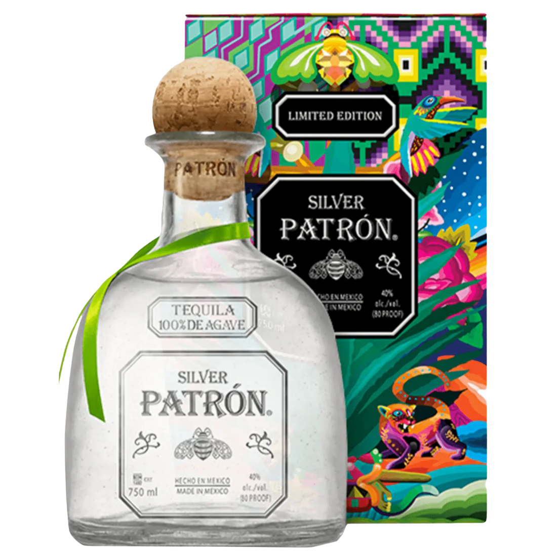 Patron Silver Limited Edition 2021 Mexican Heritage Tin Tequila 750ml - Liquor On Broadway