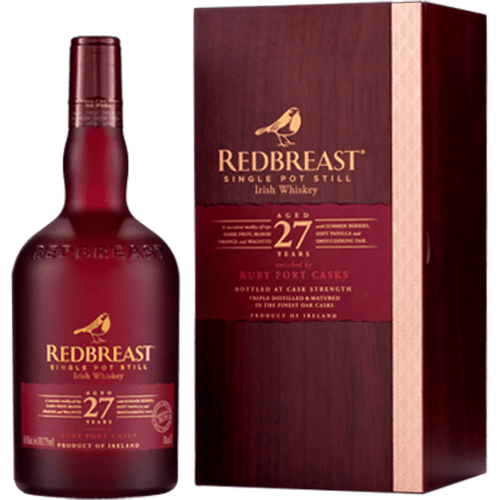 Redbreast 27 Year Old Ruby Port Cask Irish Whiskey 750ml - Liquor On Broadway