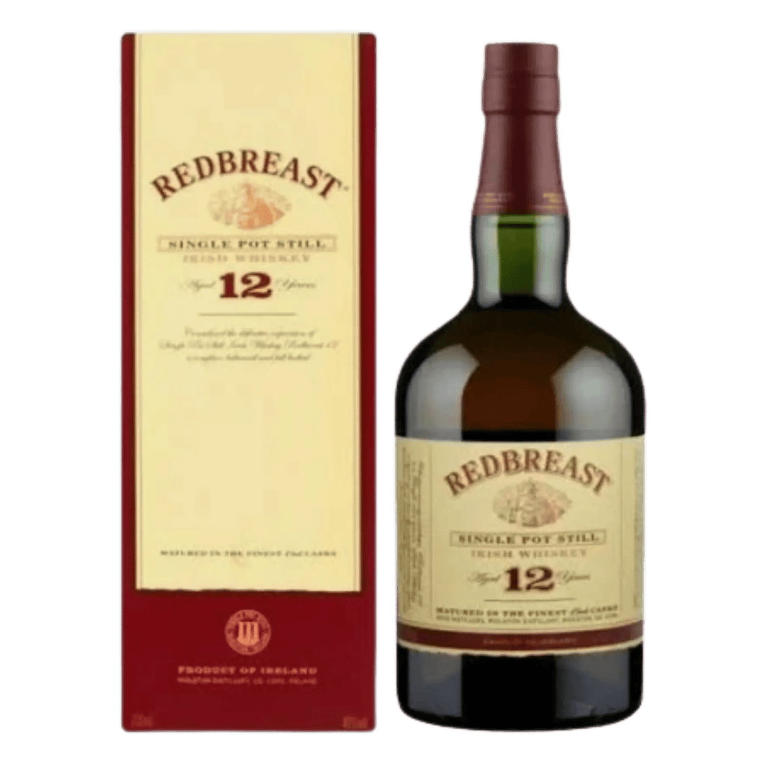 Redbreast Aged 12 Years Single Pot Still Irish Whiskey 750ml - Liquor On Broadway