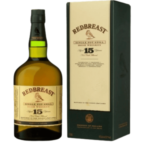 Redbreast Aged 15 Years Single Pot Still Irish Whiskey 750ml - Liquor On Broadway
