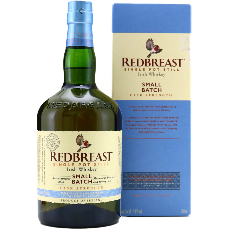 RedBreast Small Batch Cask Strength Irish Whiskey