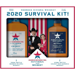 Redneck Riviera Whiskey 2020 Survival Kit Whiskey Bundle (750ml + 375ml) - Liquor On Broadway