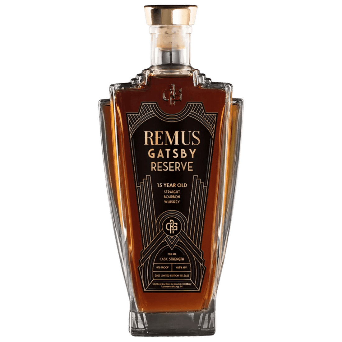 Remus Gatsby Reserve 15 Year Straight Bourbon Whiskey Cask Strength 750ml - Liquor On Broadway