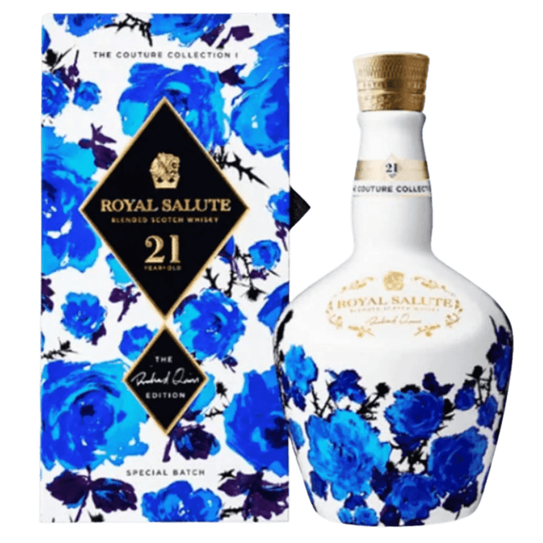 Royal Salute 21 Year Old The Couture Collection I White Richard Quinn Edition Blended Scotch Whisky - Liquor On Broadway