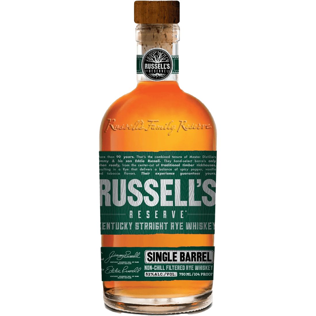 Russell’s Reserve Single Barrel Rye Whiskey 750ml - Liquor On Broadway