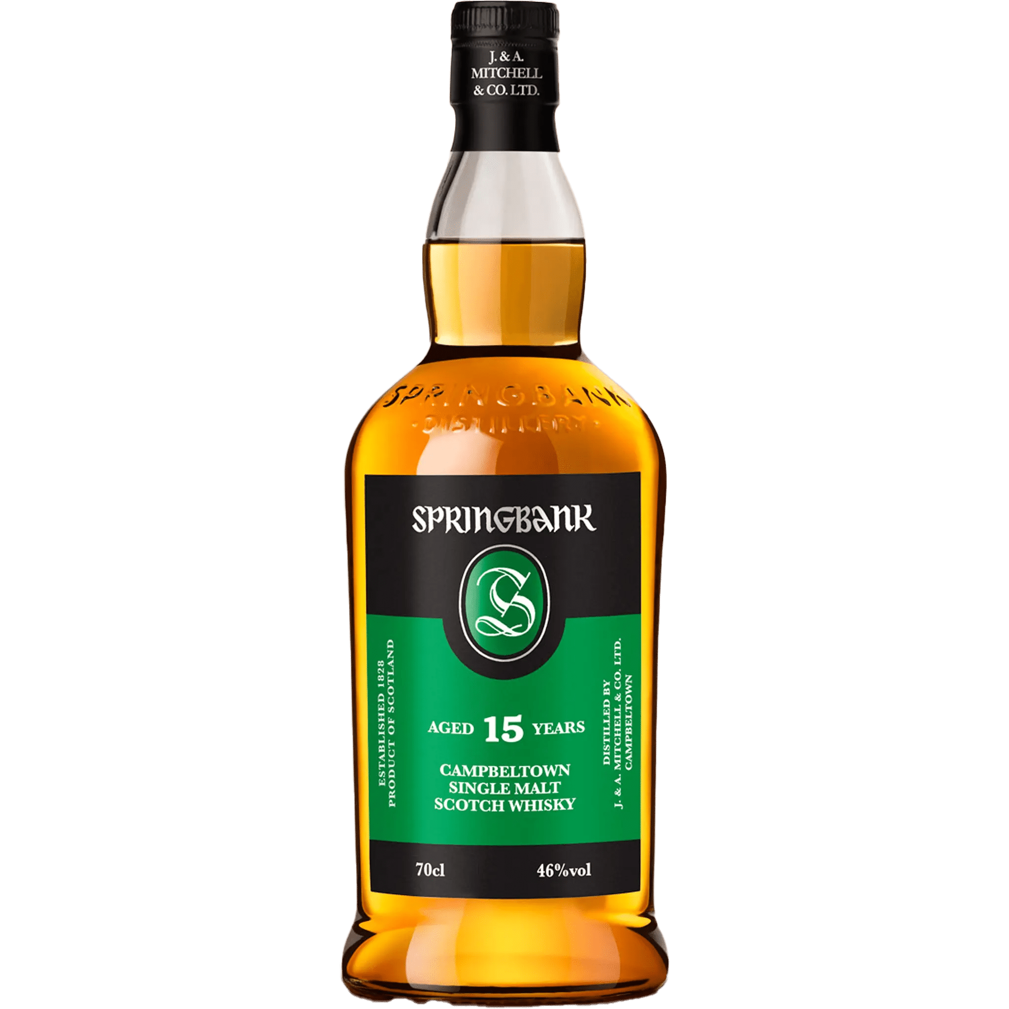 Springbank 15 Year Old Campbeltown Single Malt Scotch Whisky 700ml Springbank 15 Year Old Campbeltown Single Malt Scotch Whisky 700ml