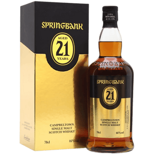 Springbank 21 Year Campbeltown Single Malt Scotch Whisky 700ml - Liquor On Broadway