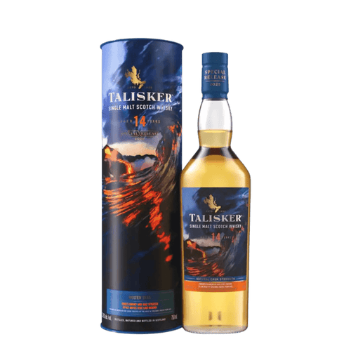 Talisker 14 Year Natural Cask Strength Single Malt Scotch Whisky – Special Release - Liquor On Broadway