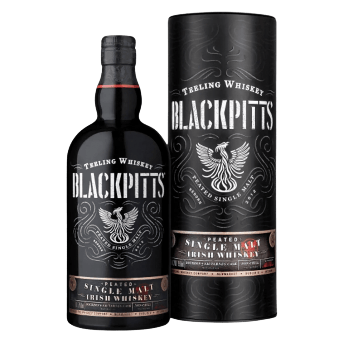 Teeling Blackpitts Peated Single Malt Irish Whiskey 750ml - Liquor On Broadway