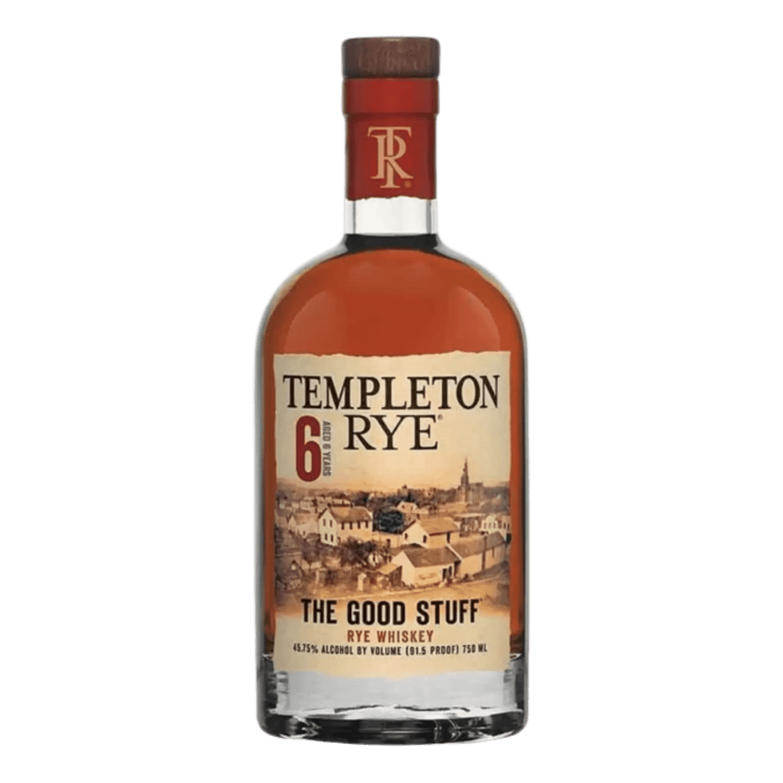 Templeton Rye 6 Year Rye Whiskey 750ml - Liquor On Broadway