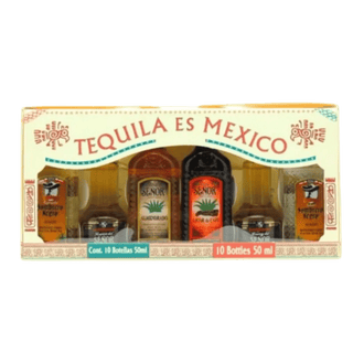 Tequila Es México Mini Bottle Collection (10 × 50ml) - Liquor On Broadway