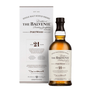 The Balvenie 21 Year Old PortWood Single Malt Scotch Whisky 750ml - Liquor On Broadway