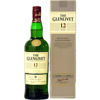 The Glenlivet 12 Year Old Single Malt Scotch Whisky Discontinued Bottling - Liquor On Broadway
