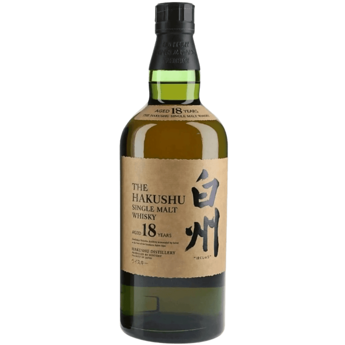 The Hakushu 18 Year Single Malt Japanese Whisky 750ml - Liquor On Broadway