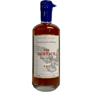 The Justice Barrel Proof Straight Bourbon Whiskey 14 Year 750ml - Liquor On Broadway