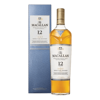 The Macallan 12 Year Triple Cask Matured Highland Single Malt Scotch Whisky 750ml - Liquor On Broadway