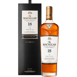 The Macallan 18 Year Old Sherry Oak Single Malt Scotch Whisky - Liquor On Broadway