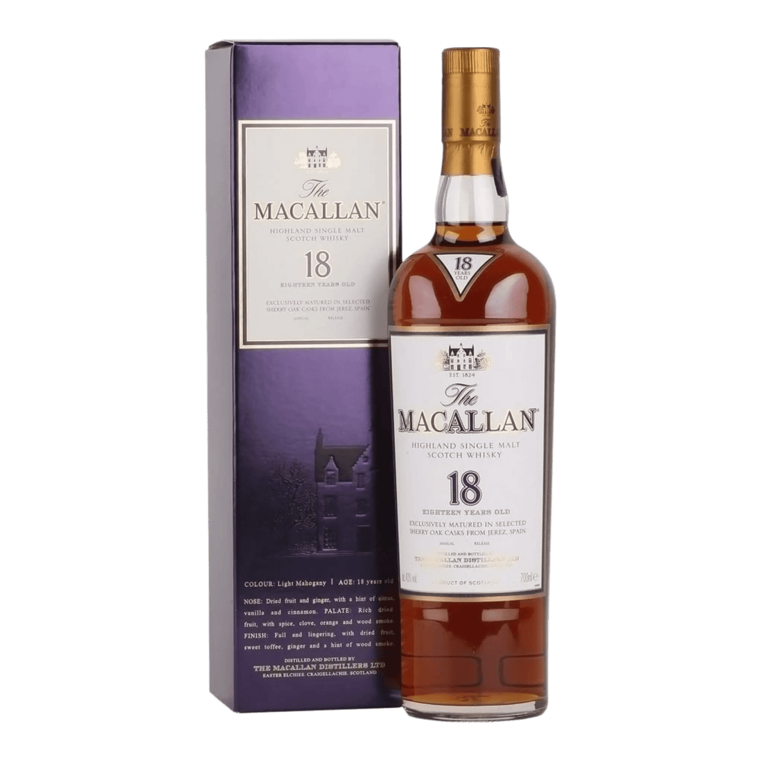 The Macallan 18 Year Sherry Oak 2017 Annual Release Highland Single Malt Scotch Whisky 750ml - Liquor On Broadway