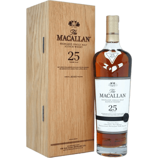 The Macallan 25 Year Old Sherry Oak Single Malt Scotch Whisky 750ml - Liquor On Broadway