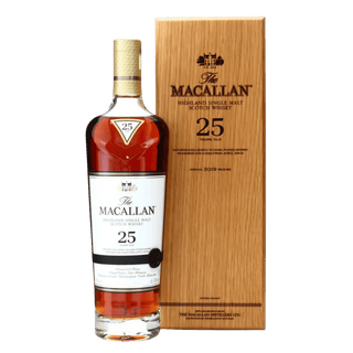 The Macallan 25 Year Sherry Oak Annual 2019 Release Highland Single Malt Scotch Whiskey 750ml - Liquor On Broadway