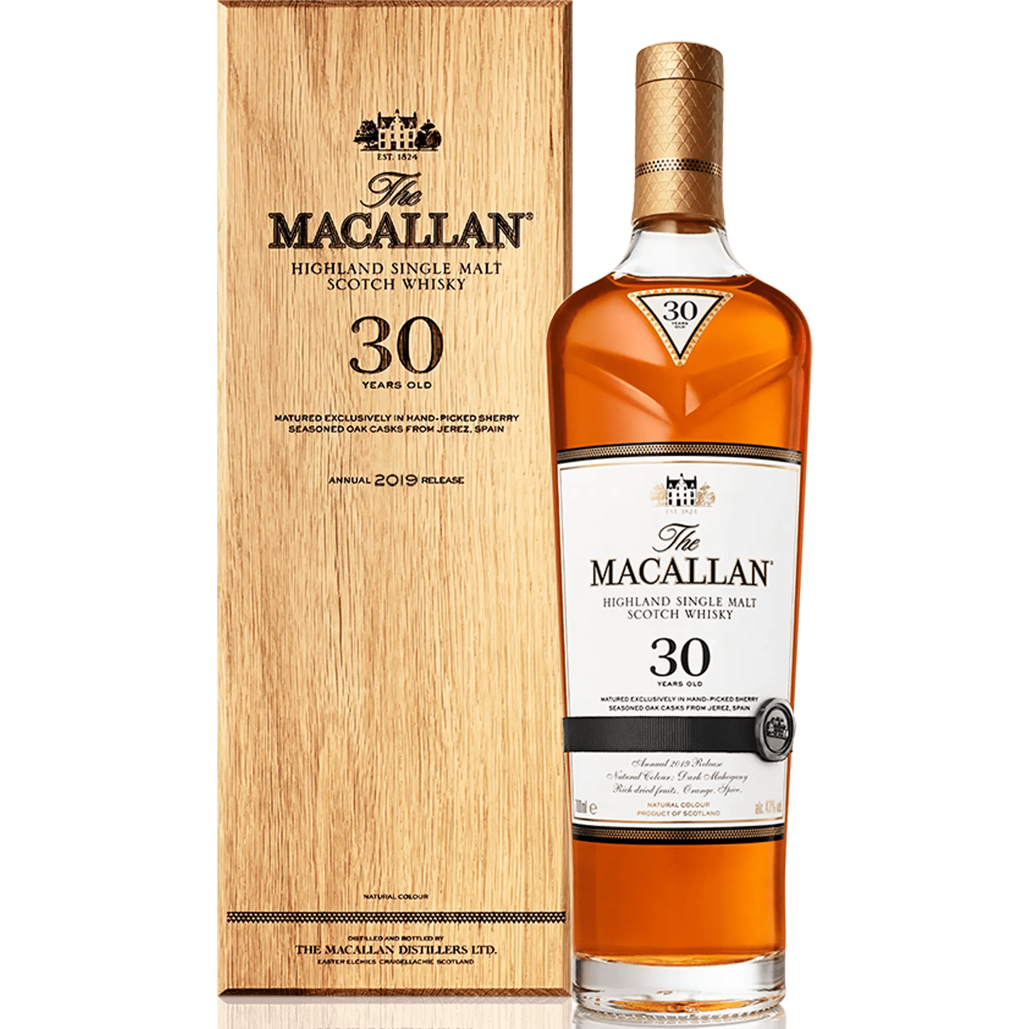 The Macallan 30 Year Old Sherry Oak 2019 Annual Release Highland The Macallan 30 Year Old Sherry Oak 2019 Annual Release Highland