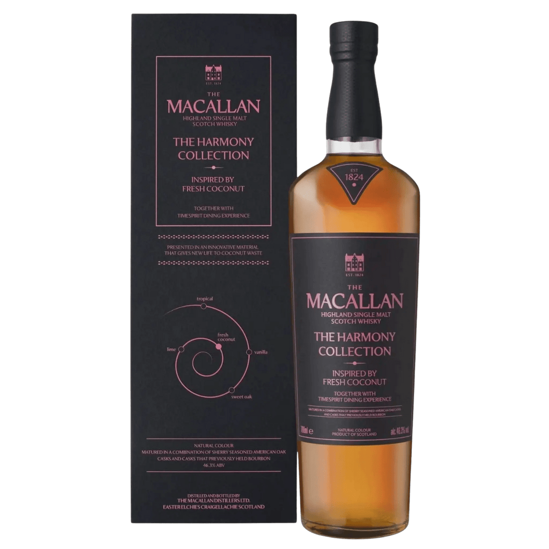 The Macallan Harmony Collection Fresh Coconut Highland Single Malt Scotch 700ml - Liquor On Broadway