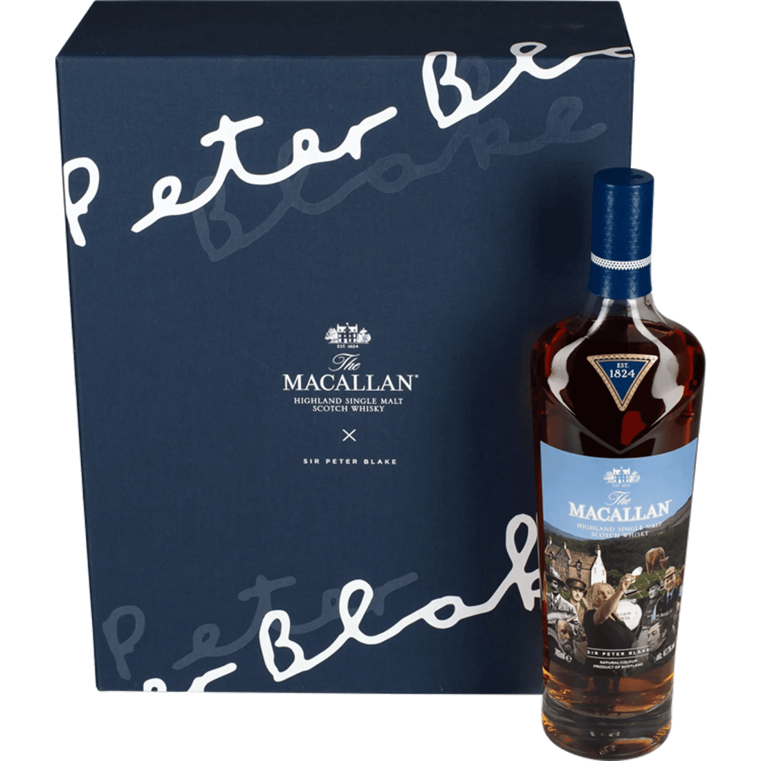 The Macallan Sir Peter Blake Edition Single Malt Scotch Whisky 750ml - Liquor On Broadway