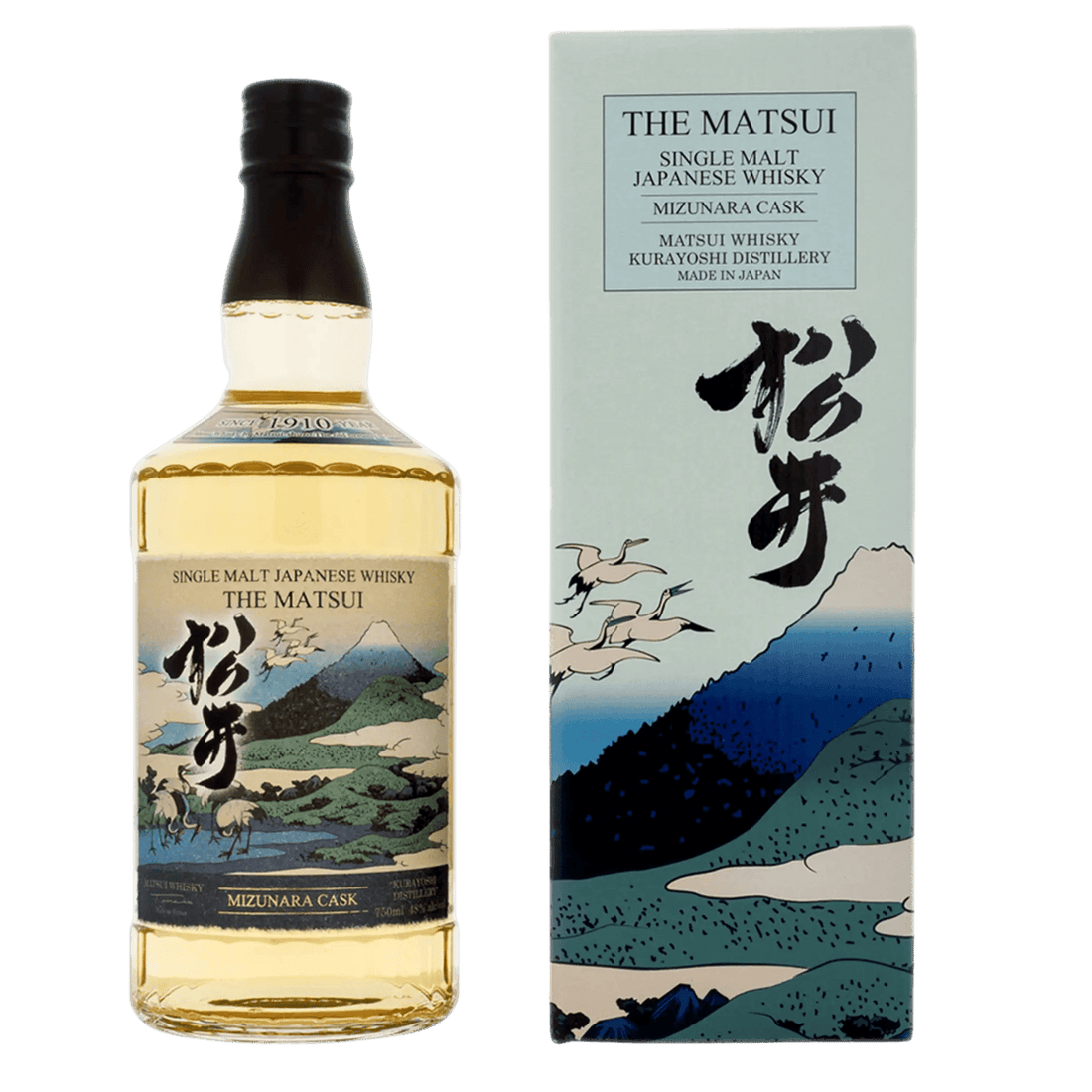 The Matsui Mizunara Cask Single Malt Japanese Whisky 750ml - Liquor On Broadway