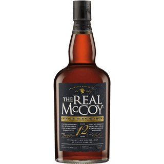 The Real McCoy 12 Year Single Blended Rum 750ml - Liquor On Broadway