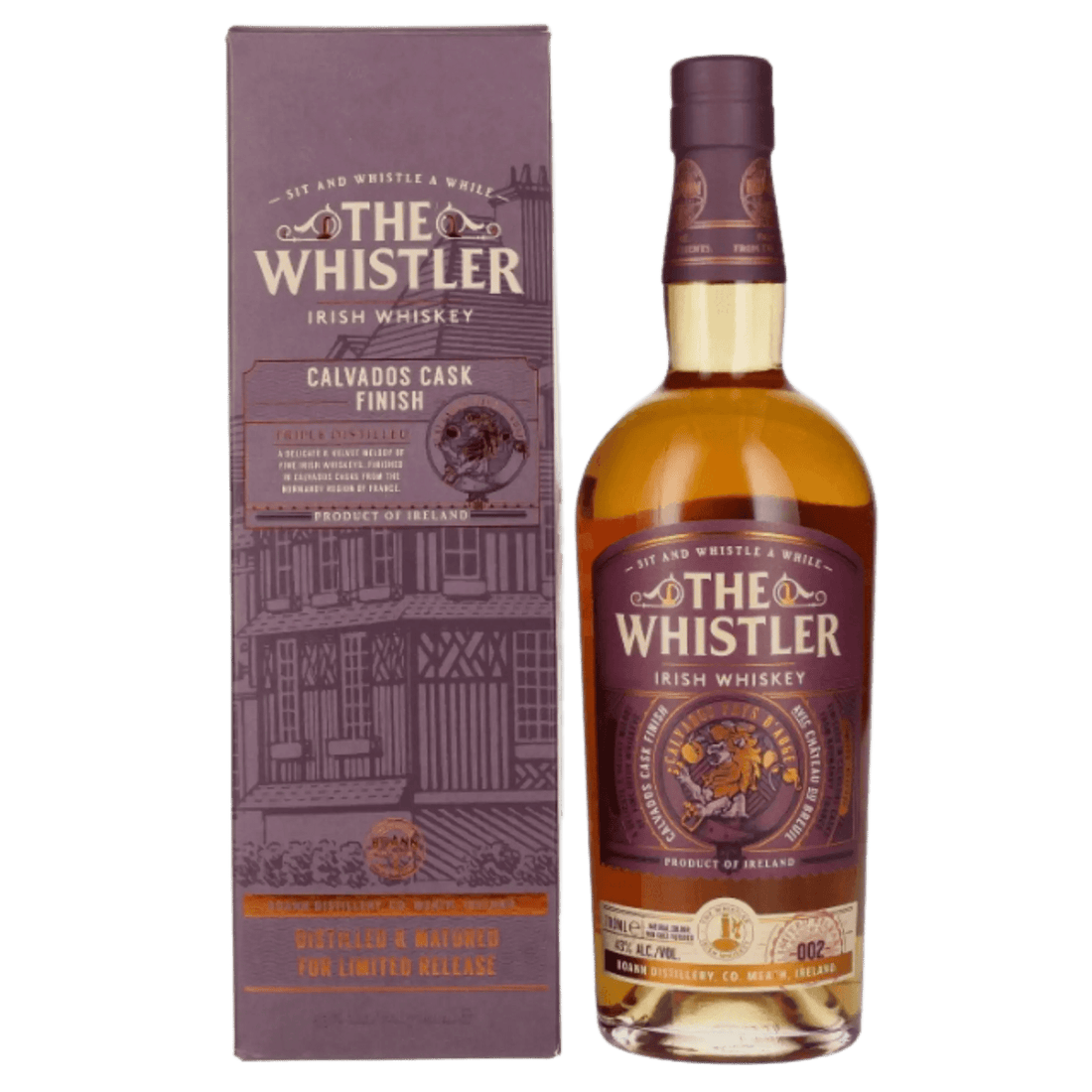 The Whistler Calvados Cask Finish Irish Whiskey 750ml - Liquor On Broadway