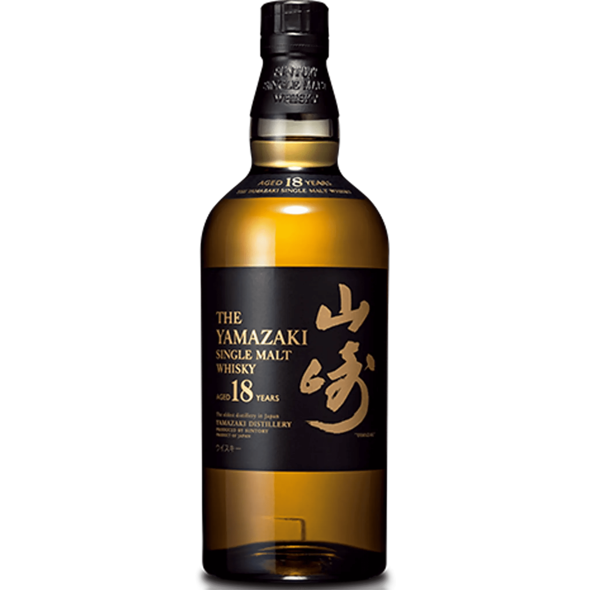 The Yamazaki 18 Year Old Single Malt Japanese Whisky 700ml The Yamazaki 18 Year Old Single Malt Japanese Whisky 700ml