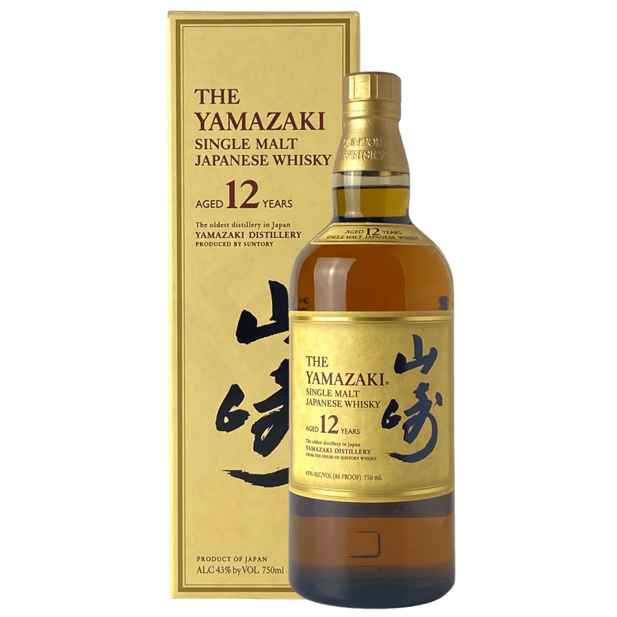 The Yamazaki 12 Year Single Malt Japanese Whisky 750ml | Liquor On The Yamazaki 12 Year Single Malt Japanese Whisky 750ml | Liquor On