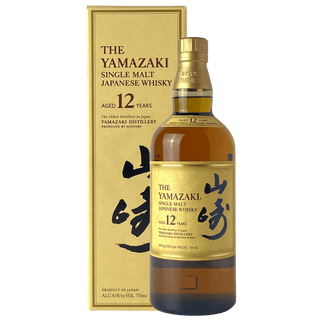 The Yamazaki Single Malt Japanese Whisky Aged 12 Years 750ml - Liquor On Broadway