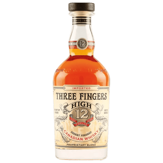 Three Fingers High 12 Year Sherry Finished Canadian Whisky 750ml - Liquor On Broadway
