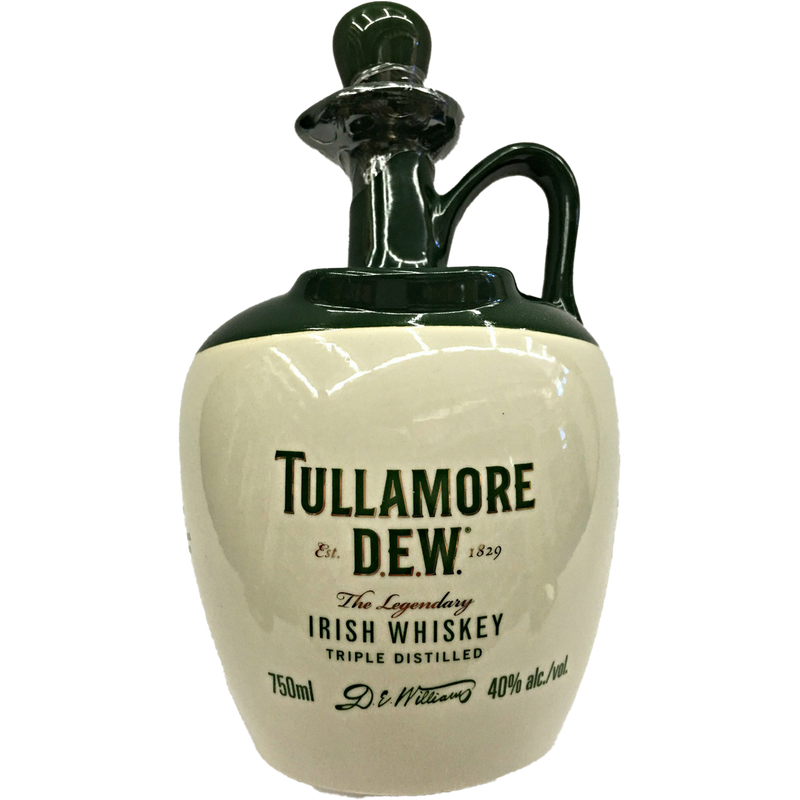 Tullamore Dew Crock Irish Whiskey