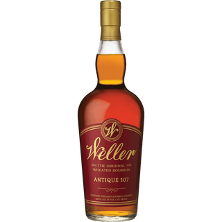 Weller Antique 107 The Original Wheated Bourbon Kentucky Straight Bourbon Whiskey 1 Liter