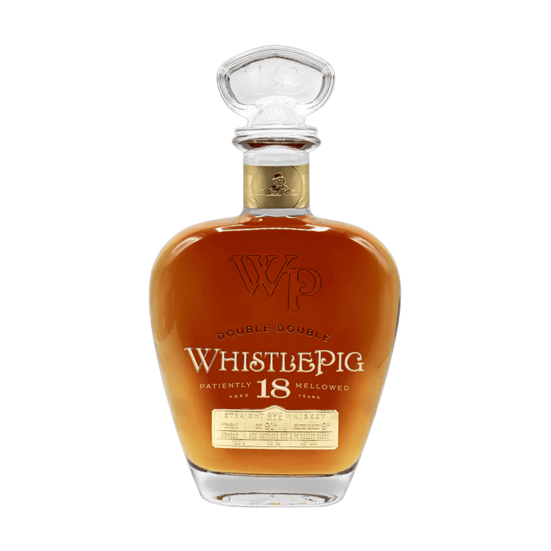 WhistlePig Double Double 18 Year Straight Rye Whiskey 750ml - Liquor On Broadway